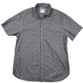 Denim & Flower Ricky Singh Mens Large Floral Button Down Shirt 100% Cotton