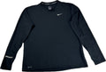 Nike Dri-FIT Men’s Long Sleeve Running Shirt Black Size Large