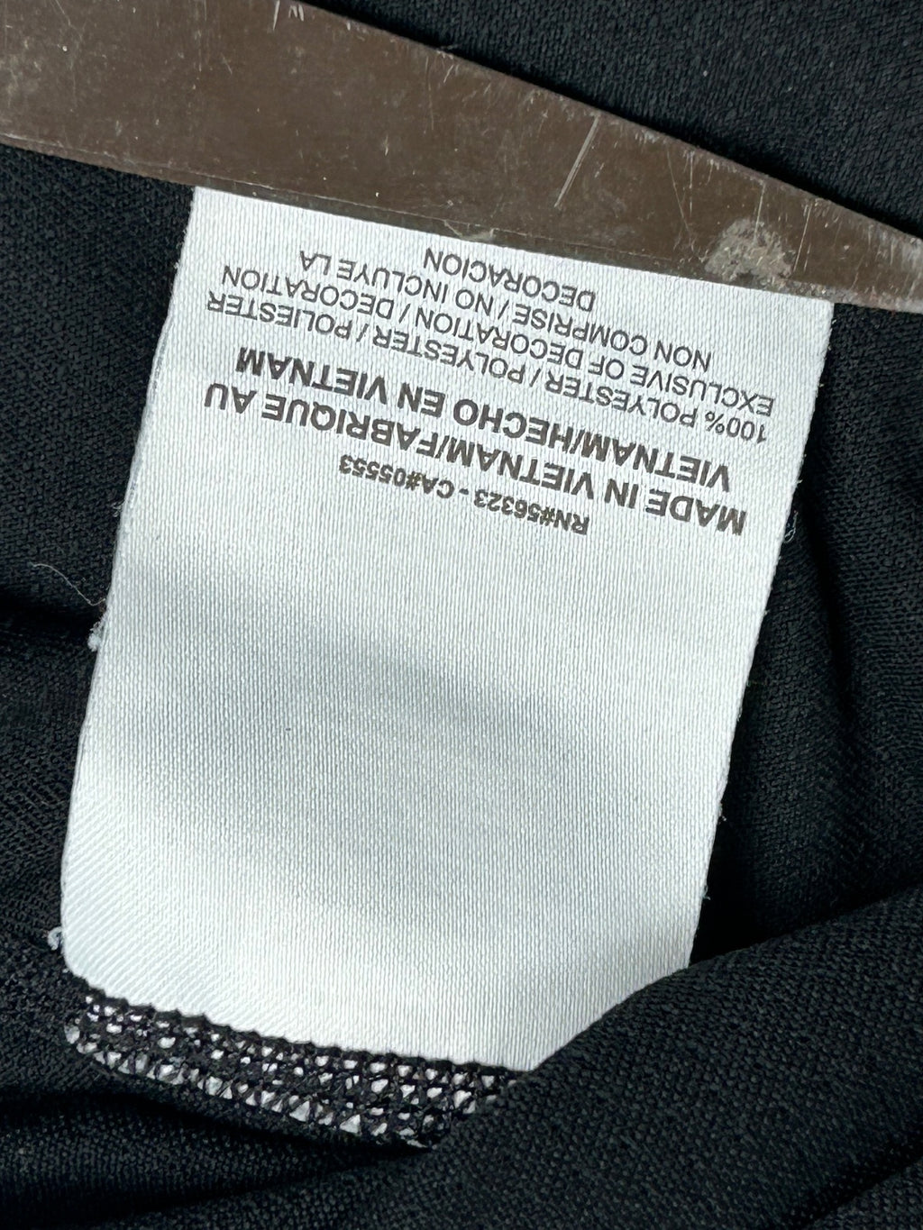 Nike Dri-FIT Long Sleeve Running Shirt Black Size Large