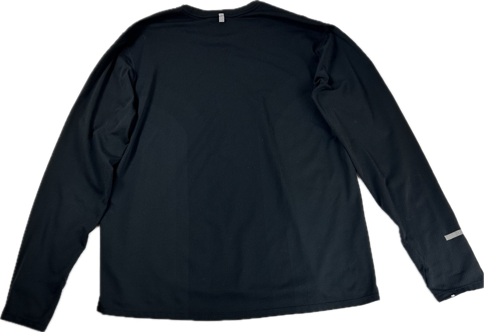 Nike Dri-FIT Long Sleeve Running Shirt Black Size Large