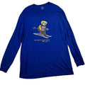 Polo Ralph Lauren Polo Bear Ski Long Sleeve T Shirt Blue Men XL Classic Fit